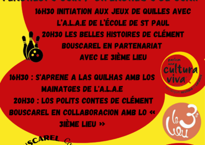 VENDREDI 6 JUIN – SAINT PAUL FLAUGNAC – Clément BOUSCAREL